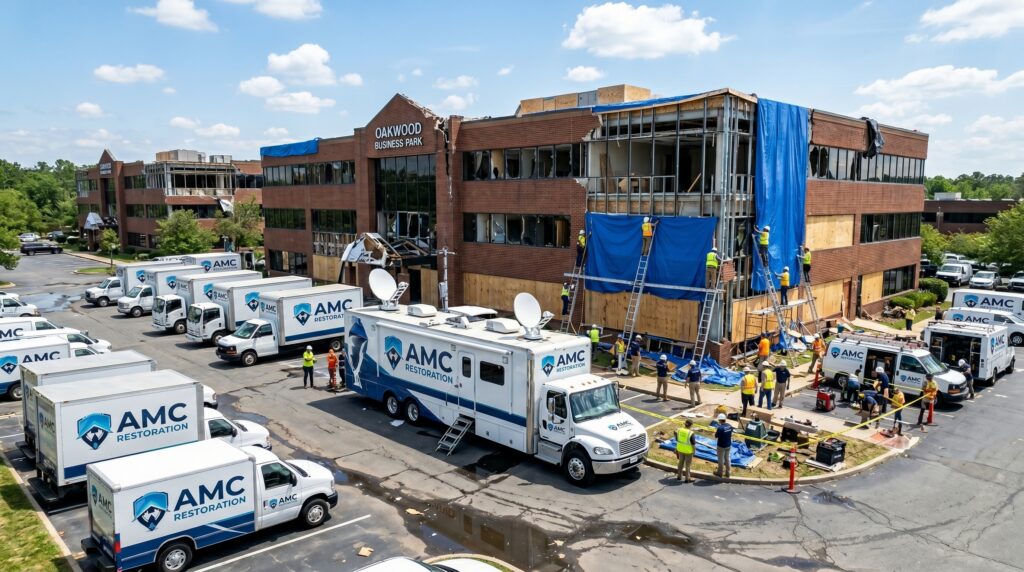commercial storm damage restoration