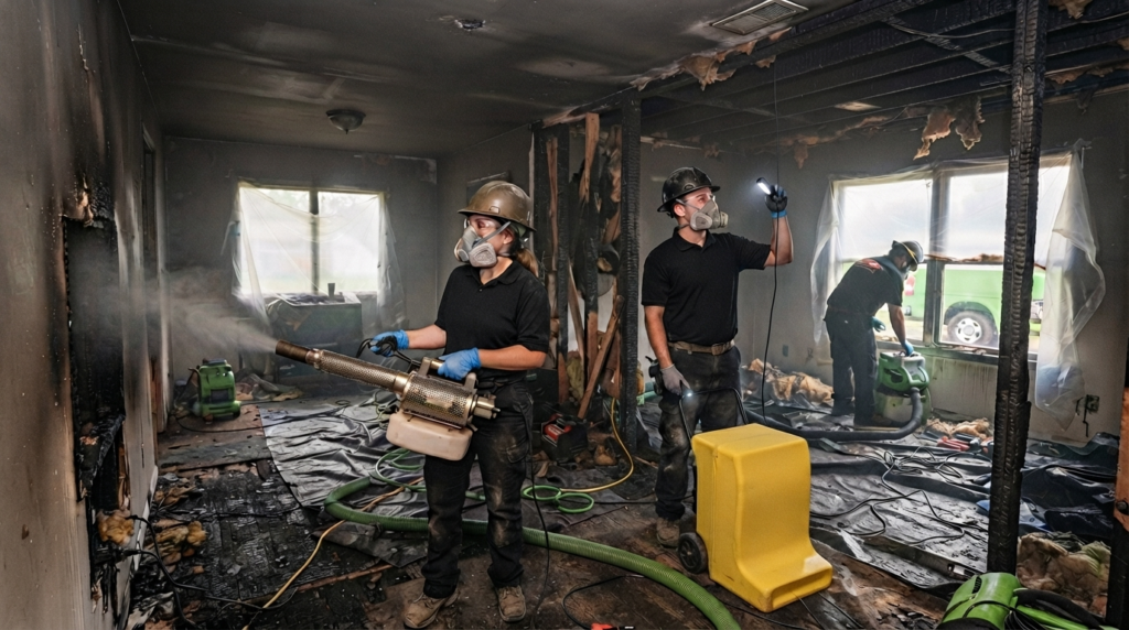 fire damage restoration Maury County